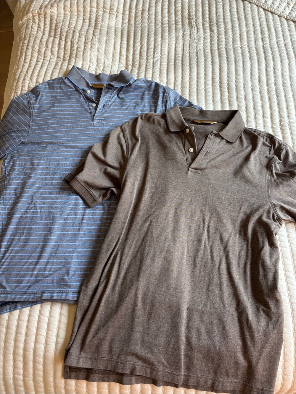 Roundtree & Yorke Gold Label Polo Bundle Lot of 2, Size Small